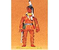 модель Preiser 54960 Karl May Wild West Figures: 1:25 -- Intschu Tschuna, Carrying Rifle  