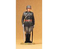 модель Preiser 56000 German Armed Forces Figures 1935-1945: Wehrmacht Honor Guard Standing: 1:25 -- Officer w/Drawn Sword Pointed Down  