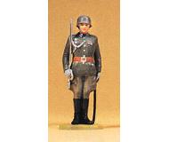 модель Preiser 56001 German Armed Forces Figures 1935-1945: Wehrmacht Honor Guard Standing: 1:25 -- Officer at Attention w/Sword Raised  