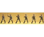 модель Preiser 56051 German Armed Forces Figures 1935-1945: Wehrmacht Honor Guard Marching: 1:25 -- Officer Marching  