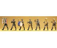 модель Preiser 56087 German Armed Forces Figures 1935-1945: Wehrmacht Honor Guard Marching: 1:25 -- Lyre Player Marching  
