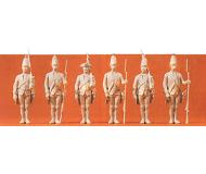 модель Preiser 57809 Unpainted Prussian Soldiers 1:24 Scale -- Standing Infantry w/Muskets  