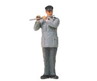 модель Preiser 64373 Military - Modern German Army (BW) - Unpainted Band Figure (Plastic Kit) -- Male Flute Player  