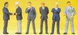 модель Preiser 68213 1/50 Scale Figures -- Standing Businessmen in Suits, 6 шт. 