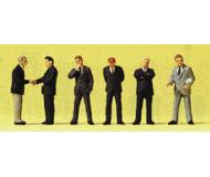 модель Preiser 74010 Business Men in Suits -- 1:100  