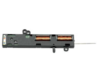 модель Roco 61195 Переключающий механизм с электроприводом для стрелок серии Roco geoline, для аналогового и цифрового управления. Имеется возможность ручного управления. Для цифрового управления используется совместно с цифровым декодером 61196 
