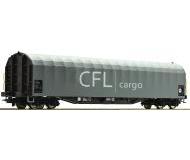 модель Roco 76477 Schiebeplanenwagen Rils. Принадлежность FL Cargo, Люксембург. Эпоха VI. 