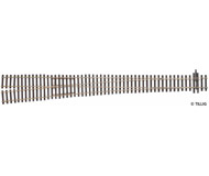 модель Tillig 85347 Стрелка EW 6 длинна 389 мм. , R 6, 34°, левая 