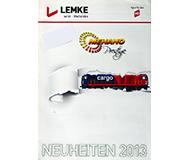 модель Железнодорожные модели 10234-54 Каталог Lemke. Новинки Mehano 2013 года. Масштаб H0. 6 стр, на немецком языке. 