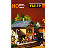 модель Железнодорожные модели 18199-54 Каталог выборочных моделей FALLER, 8 стр. На английском, немецком и французском языках.  