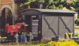 модель Vollmer 47610  Набор для сборки locomotive shed for Kof. Размер  6.7 x 4 x 4.2 см.  